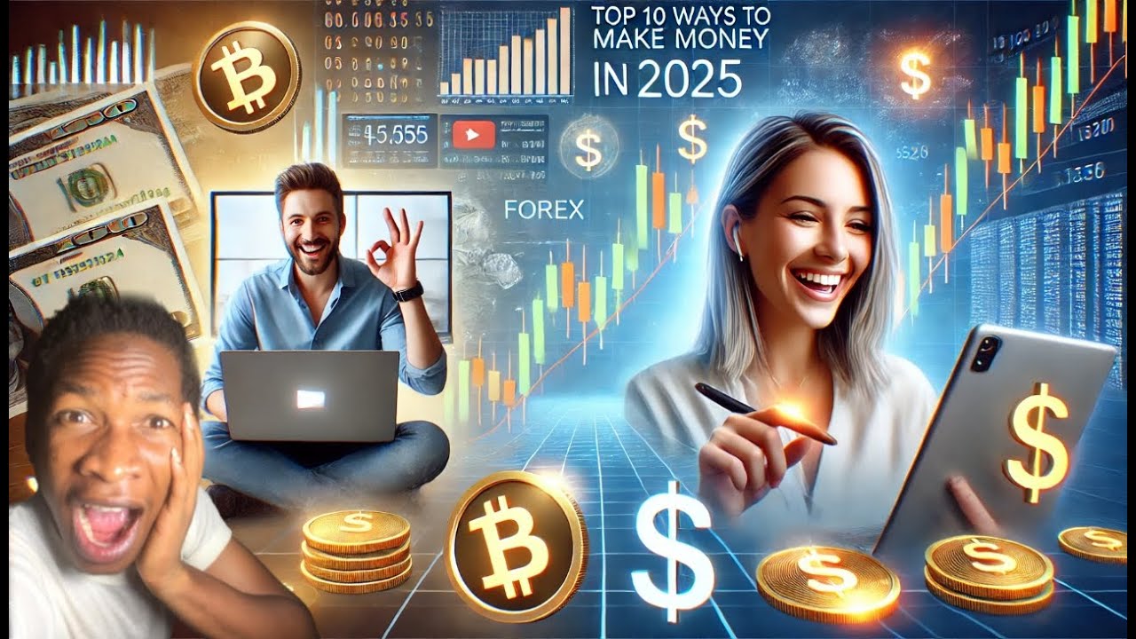 TOP 10 WAYS TO MAKE MONEY ONLINE IN 2025 - YouTube