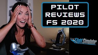 REAL PILOT Tries Flight Simulator 2020 | Dash 8-Q400 Captain FIRST LOOK | Failed Landing Challenge??