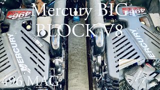 Mercury Mercruiser 496 MAG COLD START-UP