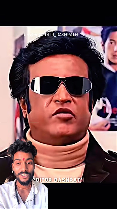 😡Rajnikant Sare number Yad hai robot 🤩 Green screen with @EDITR_DASHRATH  #trending #shorts #explore