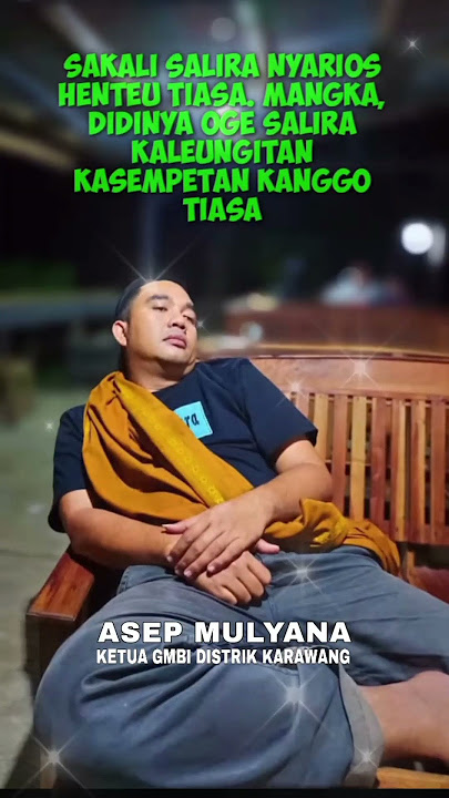 Video setory wa kata motivasi bahasa sunda keren berkelas terbaru#videoshorts