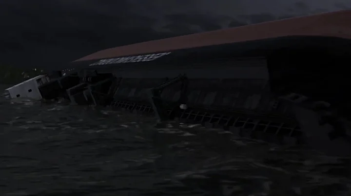 MV Rocknes - Sinking Animation