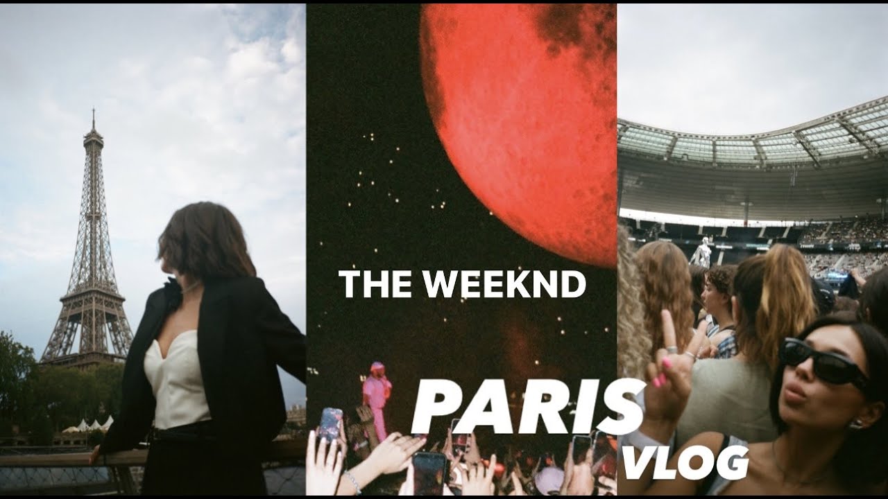 VLOG из Парижа 🇫🇷 / концерт The Weeknd, Disneyland / лучшая поездка с подругой