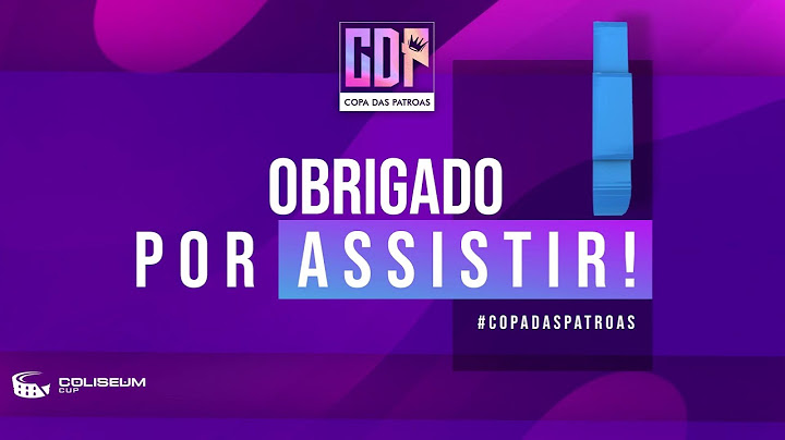 LIVE ON 💠 FINAL COPA DAS PATROAS  👊🏼🔥