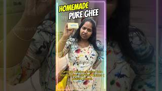 🔥 How to Easily Make Homemade Ghee Using Butter 🍯 😍 #ghee #recipe #foodie