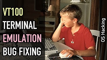 OS hacking: Improving VT100 terminal emulation support