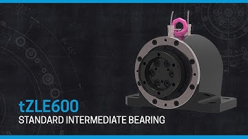 tZLE600 - standard intermediate bearing - tectos gmbh