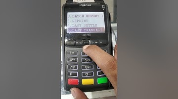 How to Reprint Last Transaction Receipt in INGENICO iWL220