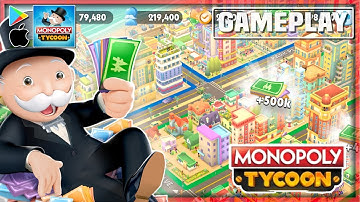 MONOPOLY TYCOON Gameplay - Sim City Builder | Android/iOS Launch Walkthrough