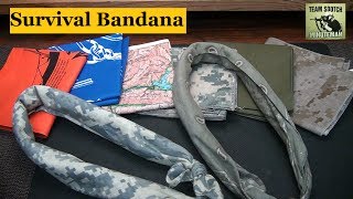 Survival Bandana : 40 Uses