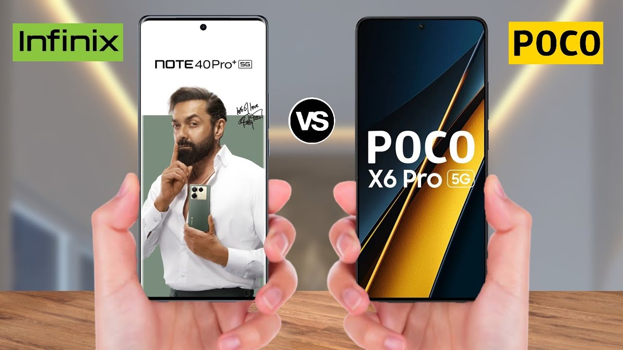 Infinix Note 40 Pro Plus vs POCO X6 Pro - YouTube