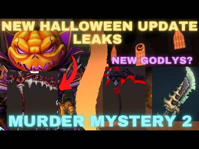 THE MM2 HALLOWEEN UPDATE WAS LEAKED (Murder Mystery 2) 