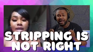 Woman Hating On Strippers LMAO - Unlikely Hood Show