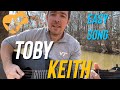 Easy to play toby keith song shouldve been a cowboy guitar lesson