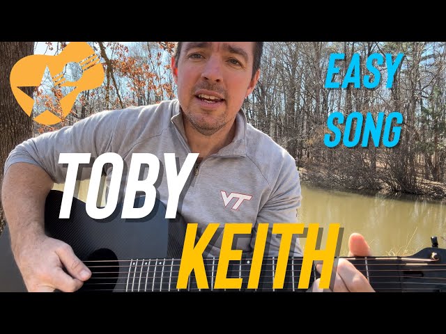 Easy to Play Toby Keith Song “Should’ve Been A Cowboy” (Guitar Lesson) class=
