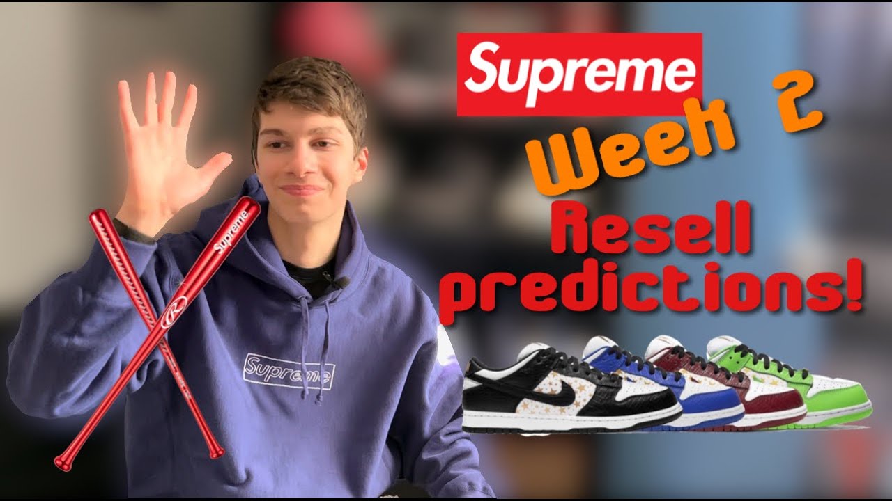 Supreme Week 2 Resell Predictions! (SS21)