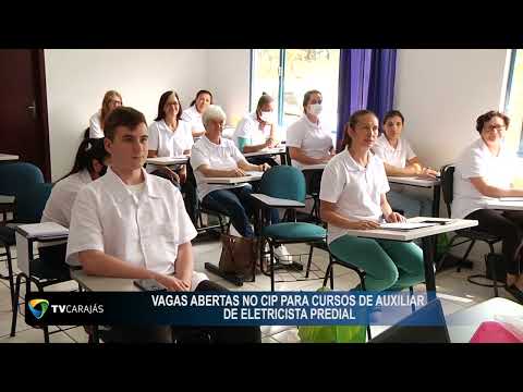 Vagas abertas no CIP para cursos de auxiliar de eletricista predial