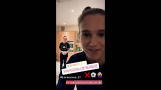 Vivianne Miedema's 9/25/19 Insta takeover