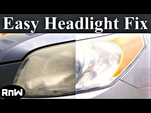 Ultimate Guide on How to Restore Headlights - To an Amazing Like New Condition class=