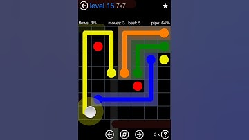 Flow Free Bonus Pack 7x7 Level 15 Walkthrough