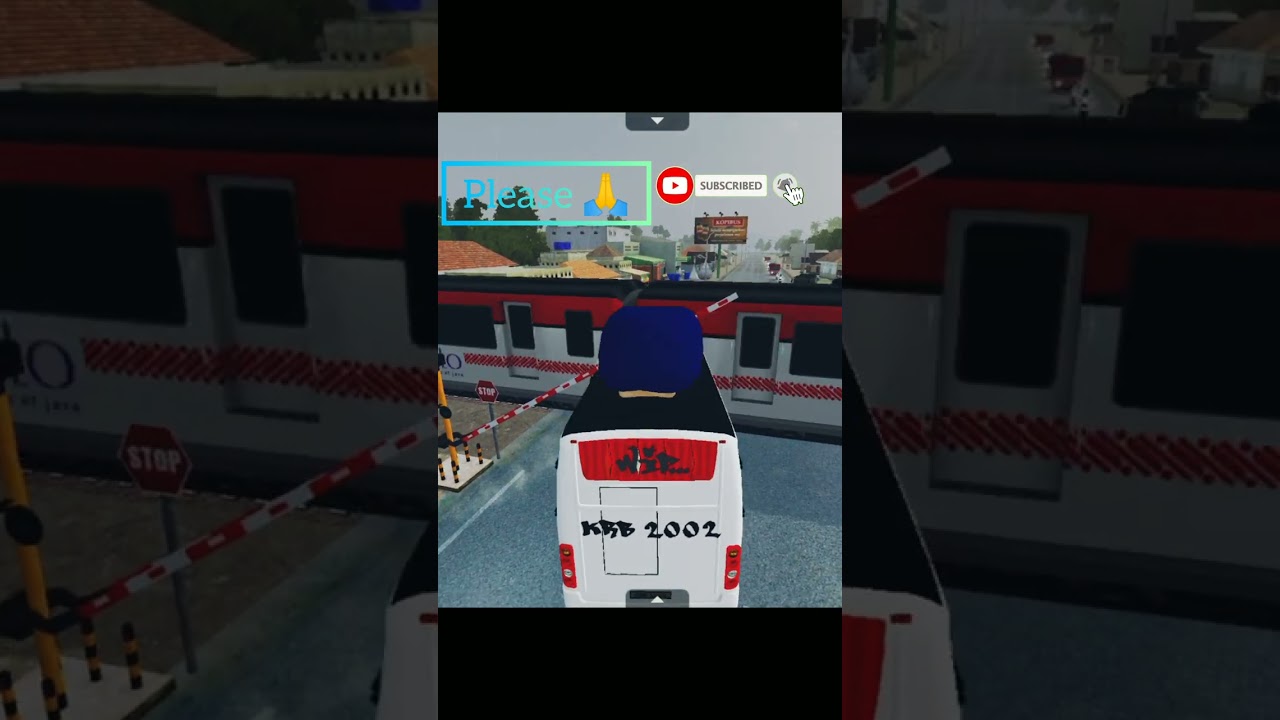 KRB 2002 Bus vs train 🚂 Simulator 