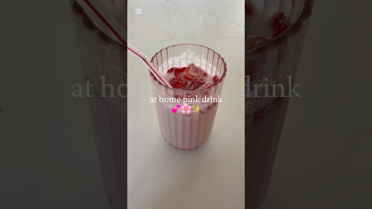 pink drink!💕🌸✨