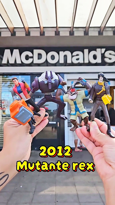 2012 GENERATOR REX MCDONALD'S HAPPY MEAL TOYS #2000s #nostalgia #shorts