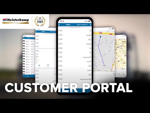 Customer Portal App | Track your shipment | Heisterkamp Transportation Solutions