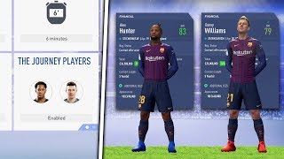 *UNLOCKED* ALEX HUNTER AND DANNY WILLIAMS IN CAREER MODE! - FIFA 19 JOURNEY MODE!