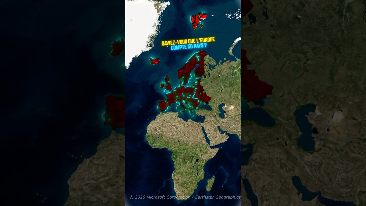 Combien y a-t-il vraiment de pays en Europe ? 🌍🤔