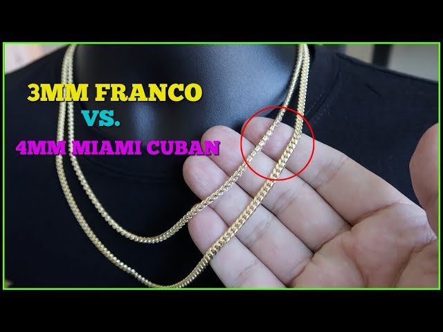 4MM MIAMI Cuban vs. 3MM FRANCO!!! 