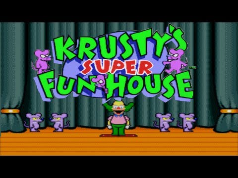 Обзор Дом Красти (Krusty's Super Fun House)