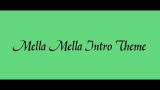 MELLA MELLA INTRO THEME |  COVER | SAINATHAN
