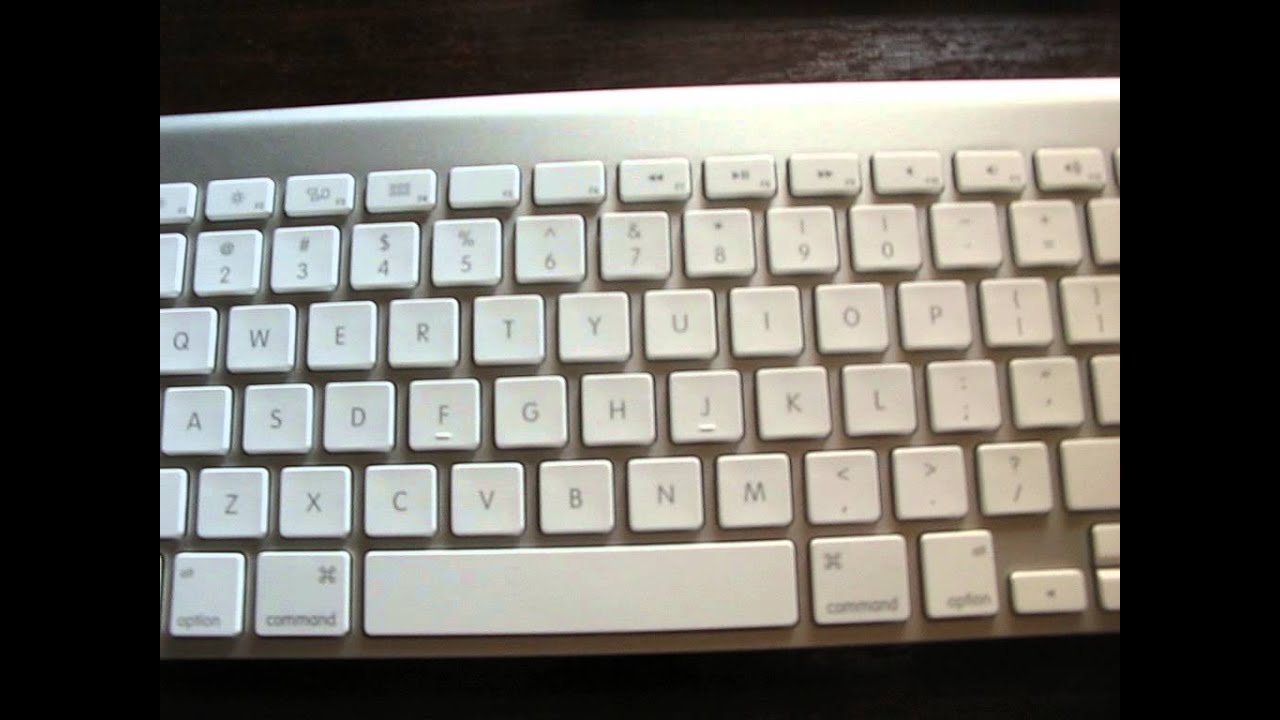 why is mac wireless keyboard not working