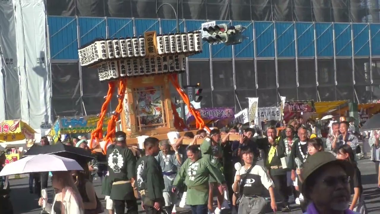 第30回ひたちなか祭り 神輿 - YouTube