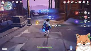 【原神　魔神任務】はるばっるきったぞ北国～！
