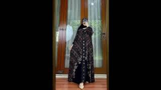 Hand-drawn batik gamis can be COD 0822 2668 2891