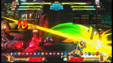 Marvel vs Capcom 3 Zero combo 01
