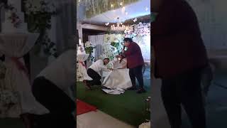 King & Kaye Wedding Garter Retrieval/ Philippine Traditional wedding.