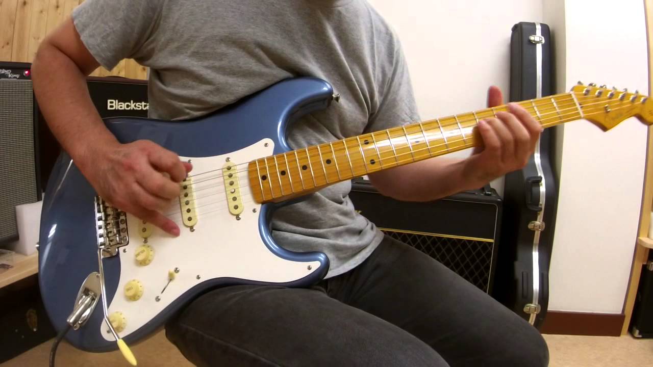 Fender Japan ST57-TX Lake Placid Blue Mod.Clean - YouTube