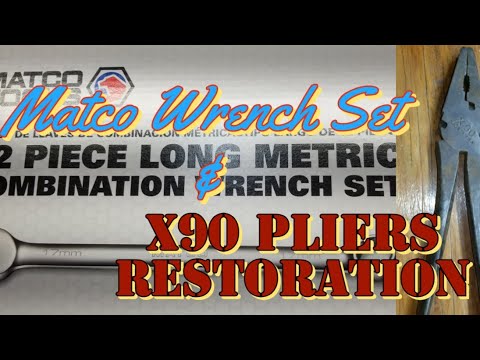 Matco Wrench Haul and X90 Pliers Restoration