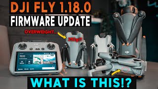 DJI Mini 5 Pro NEW FLY UPDATE 1.18.0! MYSTERY BUTTON + WEIGHT REVEALED!