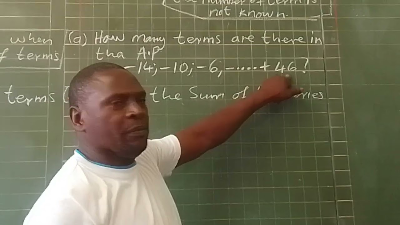 Arithmetic Series Made Easy! Find the Number of Terms & Sum Using Formula | Grade 12