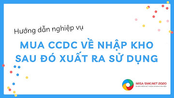 Mua công cụ dụng cụ nhập kho | MISA SME.NET 2020