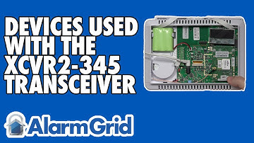 Devices Used With a 2GIG XCVR2-345 Transceiver on a Go!Control GC2