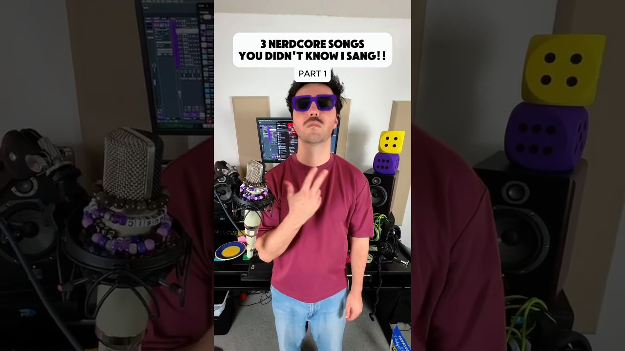3 ПЕСНИ В СТИЛЕ NERDCORE, КОТОРЫЕ ВЫ НЕ ЗНАЛИ, ЧТО Я ПОЮ!! 👻 👍 🎵
