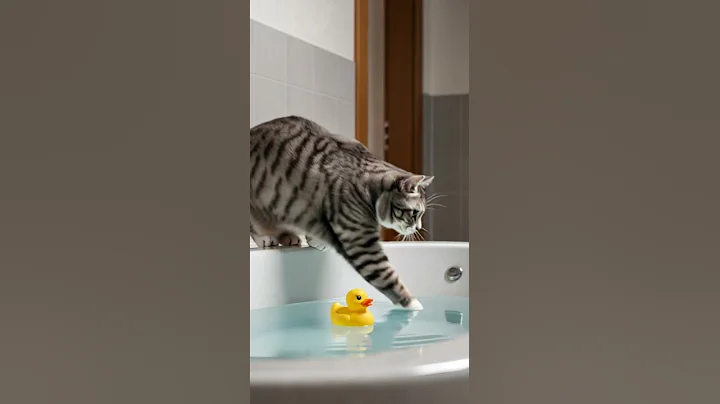 Video 11834811: bathtub cat funny, cats funny pets animals, hilarious cat playing