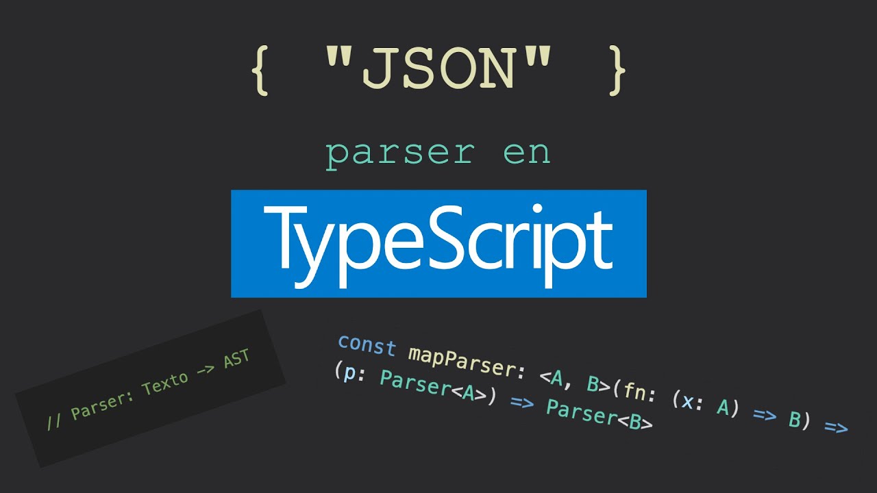 JSON parser en TS (parte I) - YouTube