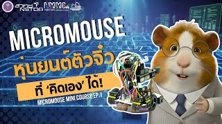 Micromouse คืออะไร | หุ่นยนต์ตัวจิ๋วที่ “คิด” และ “ตัดสินใจ” ได้เอง! | Micromouse Mini Course EP.1