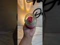 DIY large tulip candle from scratch #youtubeshorts #candlecraft #candlemaking